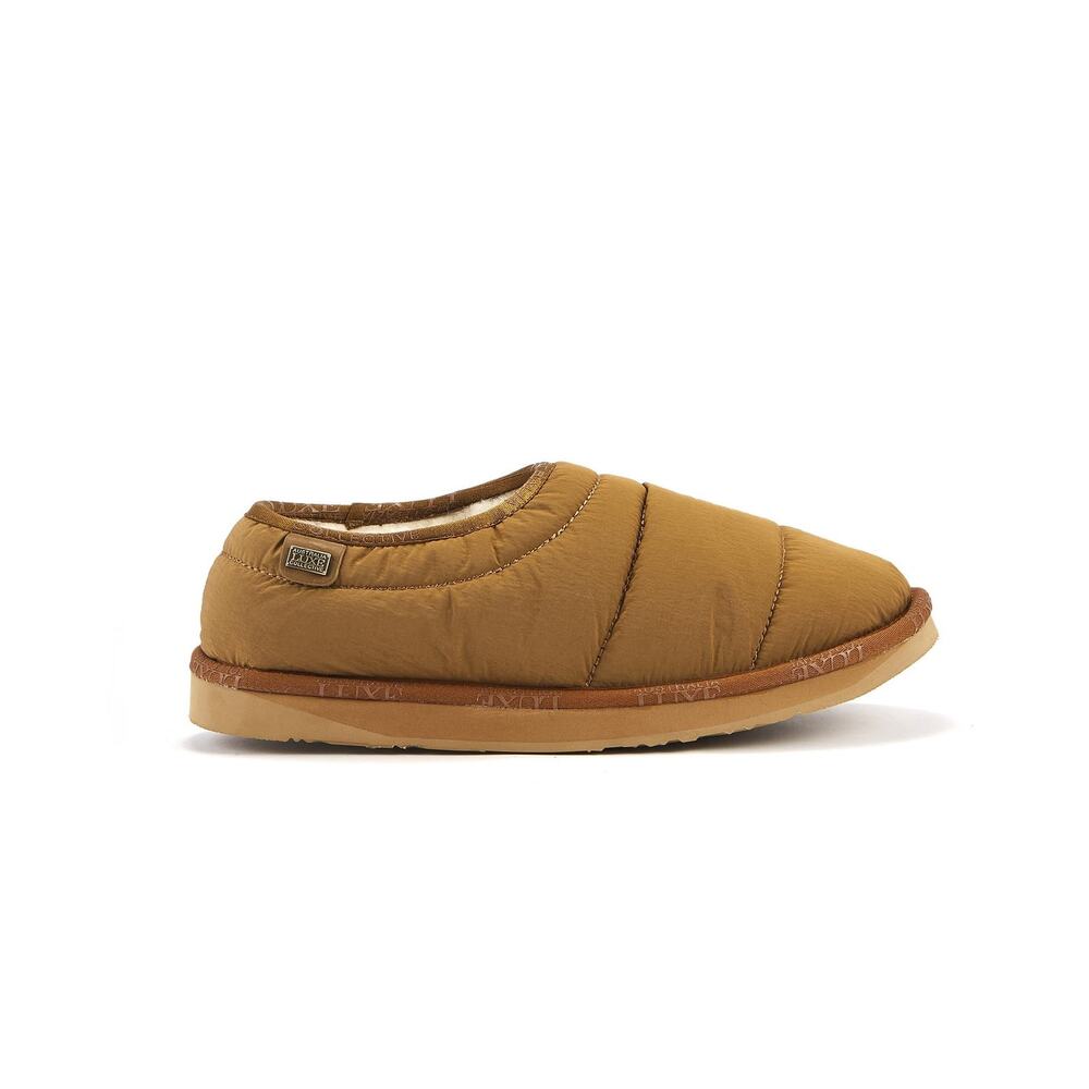 AUSTRALIA LUXE COLLECTIVE WOMEN'S OUTBACK QUILT SLIPPER, GOLD, 5